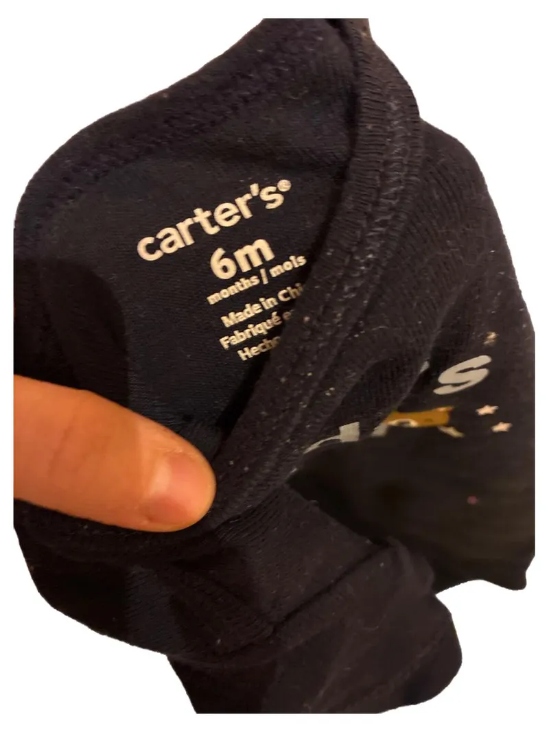 Carter's Baby Body "daddy's best friend" Bär Gr. 68 6M Blau 3