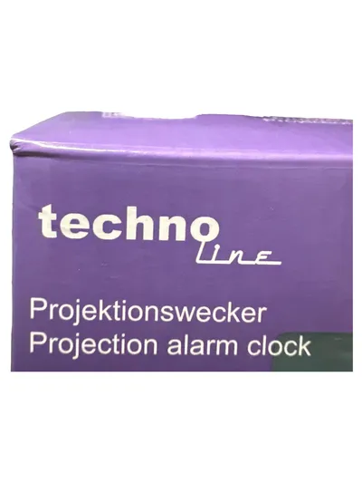 Technoline WT 536 Projektionswecker Funkuhr Temperaturanzeige Schwarz