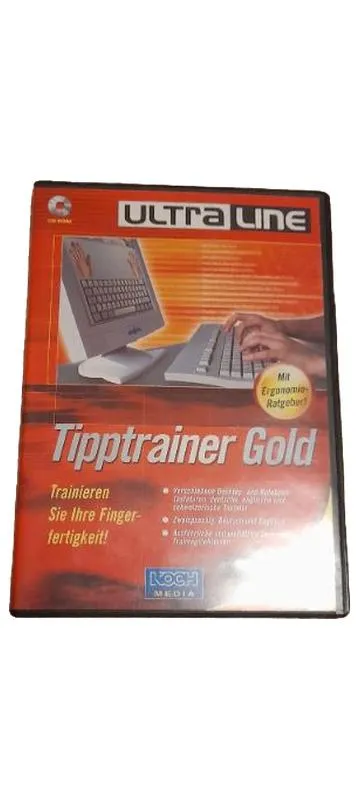 Koch Media Tipptrainer Gold PC Lernsoftware 10-Finger-Schreibsystem Ergonomie