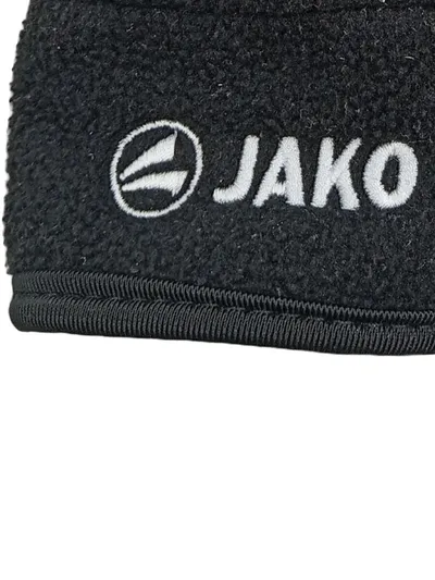 JAKO Kinder Handschuhe Gr. 4 Schwarz Sportlich Logo Print Polyester