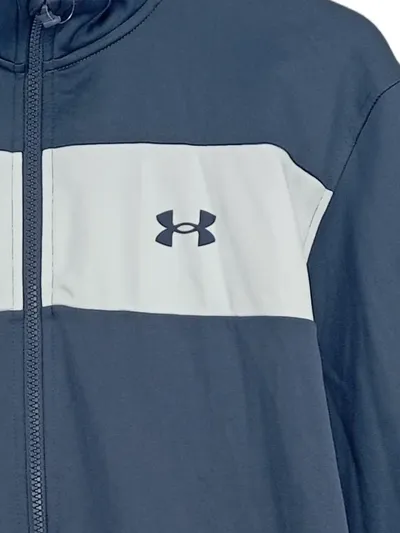Under Armour Trainingsjacke Herren Gr. M Blau Weiß Sportjacke Fitness