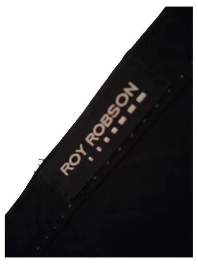 Roy Robson Herren Anzughose Schwarz Business W27 L32 Elegant