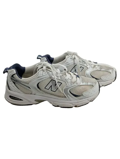 New Balance 530 Laufschuhe Herren Gr. 44 Weiß Silber Sneaker Running