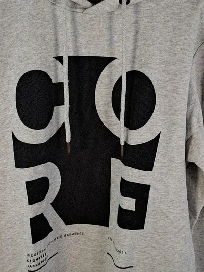 Jack & Jones CORE Hoodie Herren Grau Kapuzenpullover Sweatshirt Gr. XL