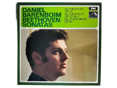 Daniel Barenboim – Beethoven Sonatas Vinyl LP EMI Klassik Op.22 Op.27 Op.90