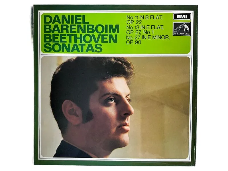 Daniel Barenboim – Beethoven Sonatas Vinyl LP EMI Klassik Op.22 Op.27 Op.90 1