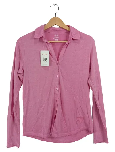 Better Rich Damen Bluse Langarm Rosa Gr. XS Modal Casual Hemdbluse