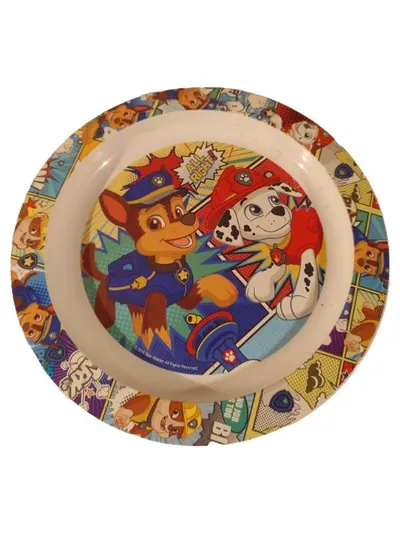 Stor Paw Patrol Kinderteller Chase Marshall Kunststoff 22cm Bunt