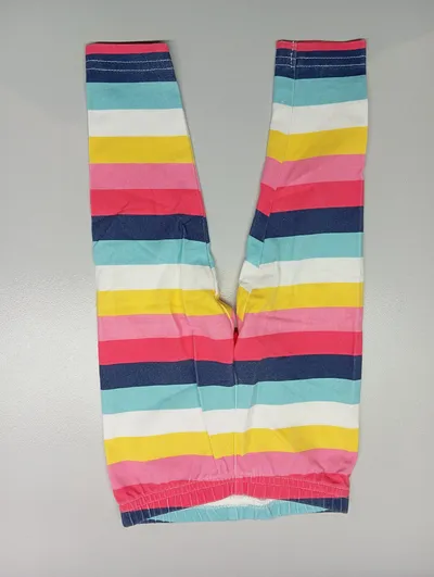 Carter's Leggings Baby Mädchen Gr. 86 Gestreift Bunt Baumwolle