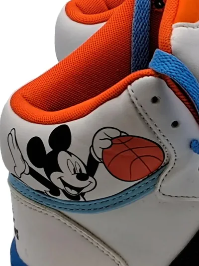 Adidas Hoops Mid Disney Mickey Mouse Kinder Basketballschuhe Gr. 38 Weiß