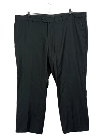 Canda Herren Stoffhose Schwarz Gr. 64 Business Übergröße Polyester