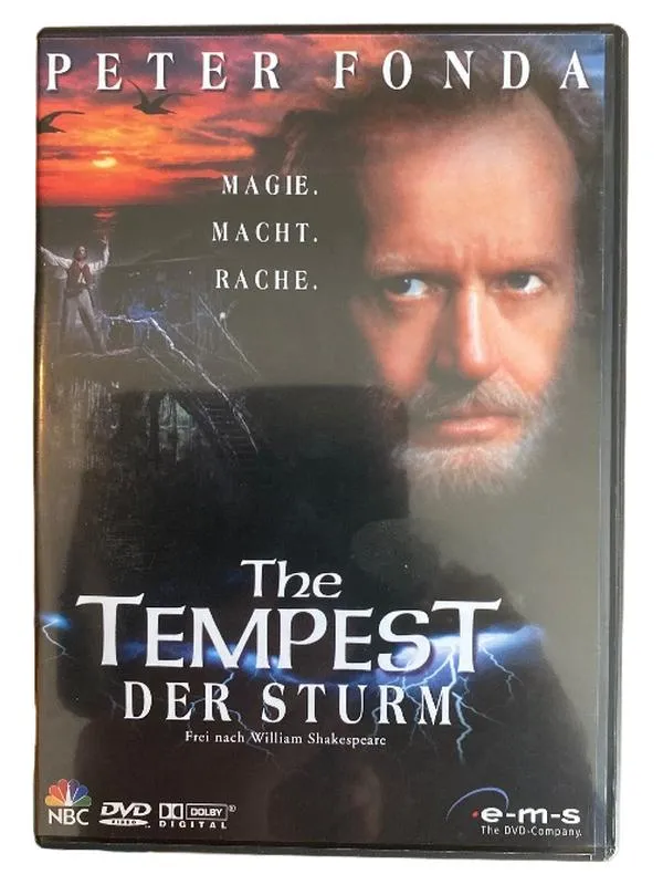 The Tempest Der Sturm DVD Peter Fonda Shakespeare Fantasy Film 2