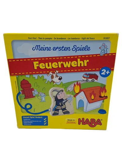 HABA Feuerwehr Brettspiel Kooperativ Lernspiel Abenteuer Ab 2 Jahre