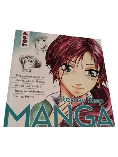 Step by Step MANGA Zeichenkurs TOPP Shojos Chibis Shonen Action Zeichnen