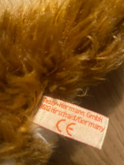 Teddy-Hermann Plüschtier Katze Kuscheltier Mehrfarbig 16 cm