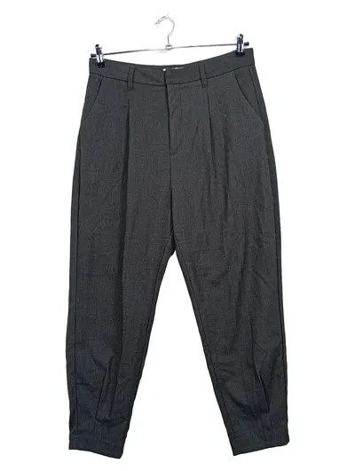 Copenhagen Muse Stoffhose Damen Gr. L Grau Elegant Bundfalte