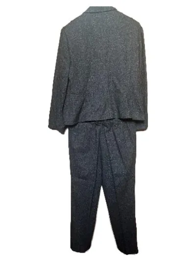 Toni Dress Damen Hosenanzug Tweed Look Braun Schurwolle Gr. 42/XL