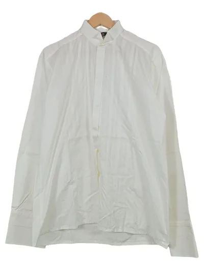 Westbury Herren Smokinghemd Weiß Gr. 39 Langarm Stehkragen Elegant