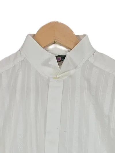 Westbury Herren Smokinghemd Weiß Gr. 39 Langarm Stehkragen Elegant