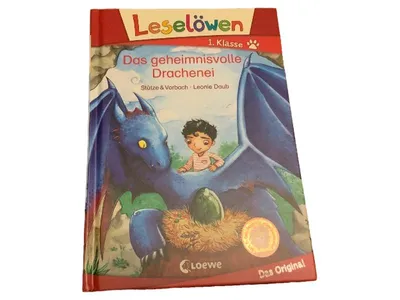 Leselöwen Das geheimnisvolle Drachenei Erstlesebuch 1. Klasse Kinderbuch