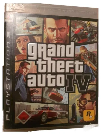 Grand Theft Auto IV GTA 4 PS3 PlayStation 3 Rockstar Games Action