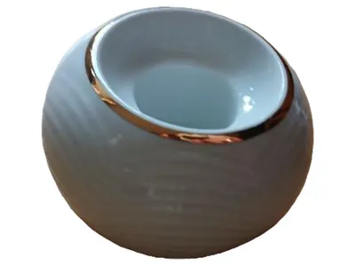 Arzberg Porzellan Duftlampe Kugel Weiß Klassisch 4cm