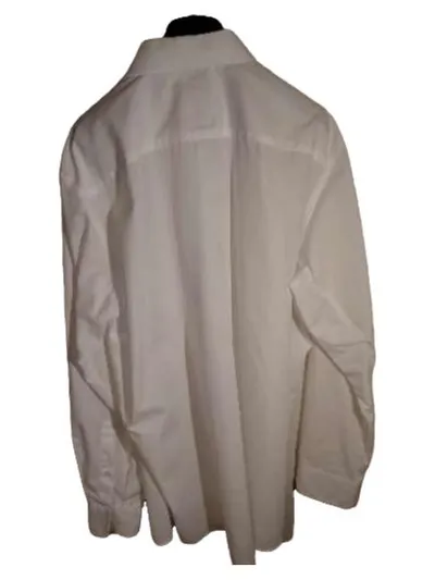 REDMOND Herren Business Hemd Gr. 42 Weiß Modern Fit Langarm