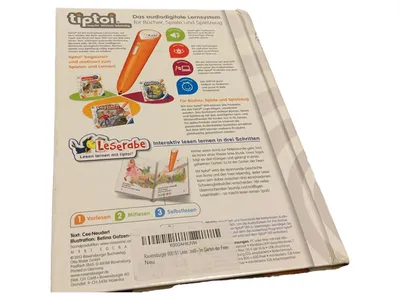 Ravensburger tiptoi Im Garten der Feen Activity Buch Papier Mehrfarbig 24cm