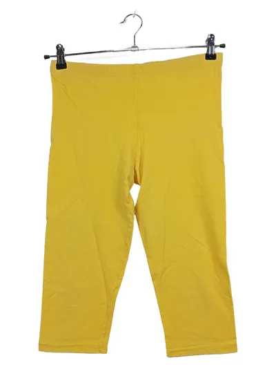 Colours of the World Damen Capri Leggings Gelb Gr. S 36 Baumwolle