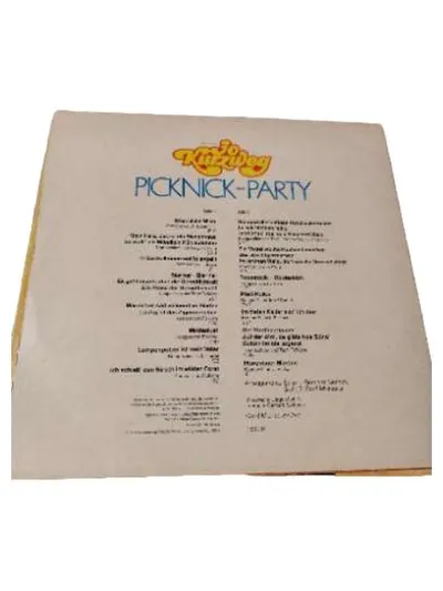 Amiga Jo Kurzweg Picknick-Party Vinyl LP DDR Schlager Tanzmusik 70er