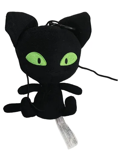 Bandai Miraculous Ladybug Plagg Kwami Plüsch Katze Schwarz 19cm