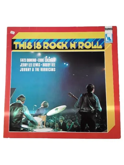 This Is Rock 'n' Roll LP Vinyl Fats Domino Eddie Cochran Jerry Lee Lewis