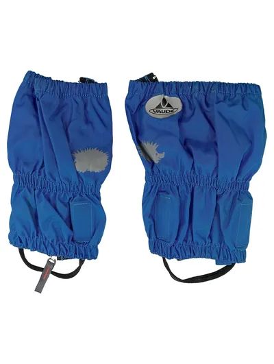 VAUDE Kinder Gamaschen Blau Outdoor Wandern Igel-Motiv