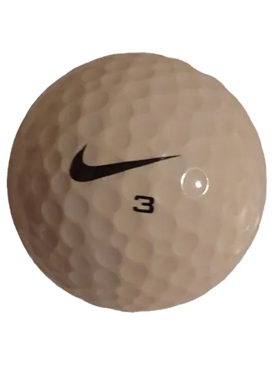 Nike Golfball Weiß Nr. 3 Golf Ball Spielball Sport