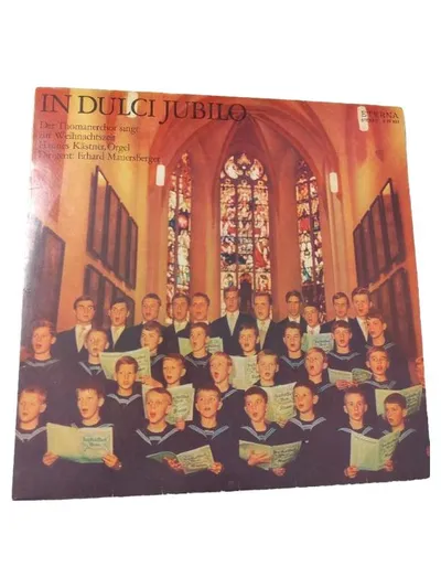 ETERNA Thomanerchor Leipzig In Dulci Jubilo Vinyl Weihnachtslieder Mauersberger