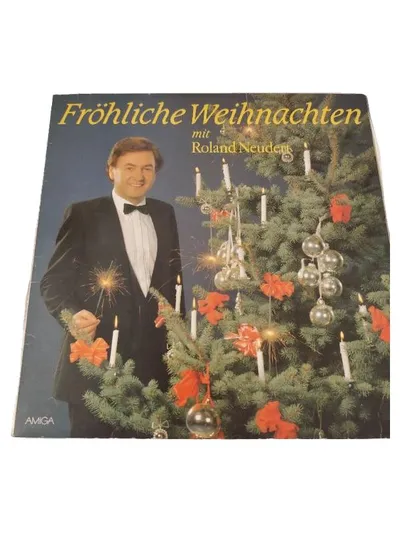 AMIGA Roland Neudert Weihnachtslieder Vinyl Schlager DDR Weihnachten