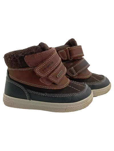 Primigi Kinder Winterstiefel Gore-Tex Gr. 24 Braun Klettverschluss