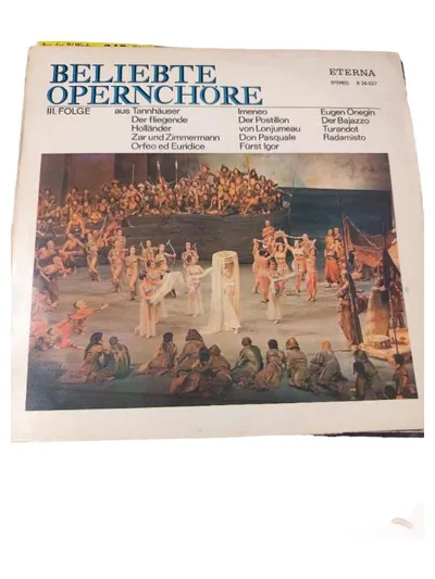 ETERNA Opernchöre Vinyl LP Klassik Stereo 8 26 027