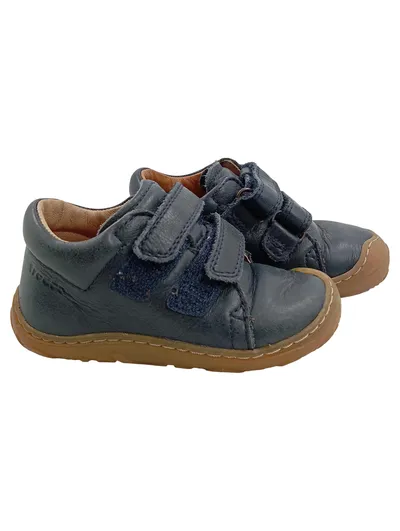 Froddo Lauflernschuhe Klettverschluss Leder Blau Gr. 21 Kinder