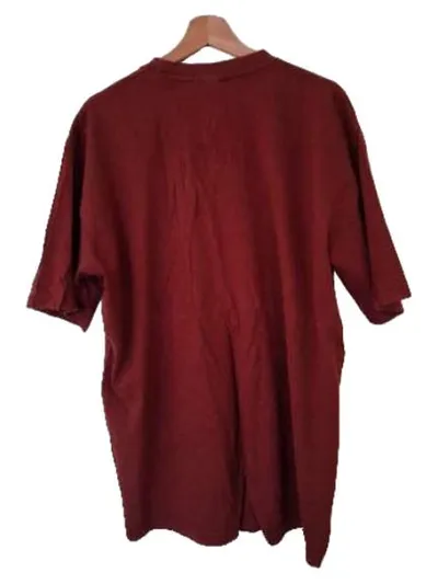Barisal Herren T-Shirt Gr. XL 56/58 Rot Baumwolle Basic Kurzarm