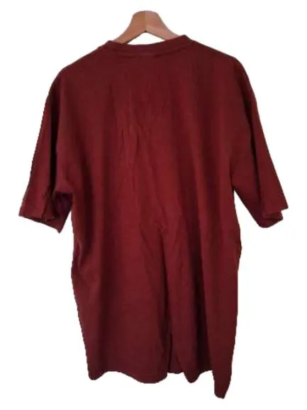 Barisal Herren T-Shirt Gr. XL 56/58 Rot Baumwolle Basic Kurzarm 2