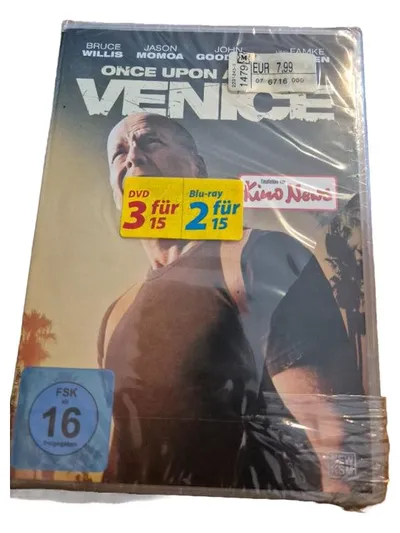 KSM Once Upon a Time in Venice DVD Action Komödie Bruce Willis