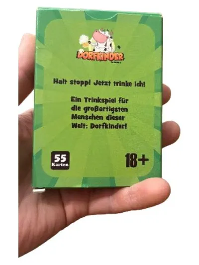 Dorfkinder Das Trinkspiel Partyspiel Kartenspiel 55 Karten ab 18 Jahren