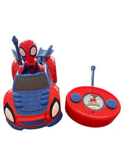 Dickie Toys Spidey Amazing Friends RC Auto Ferngesteuert Kinder Rot 17cm
