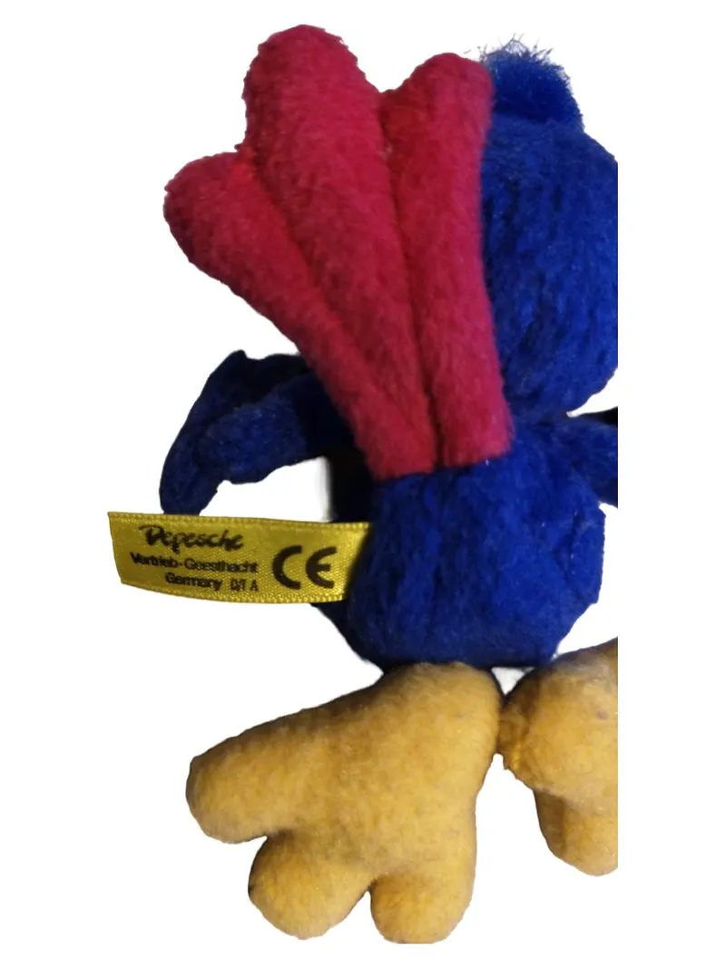 Depesche Kuscheltier Vogel Plüschtier Blau 7 cm 2