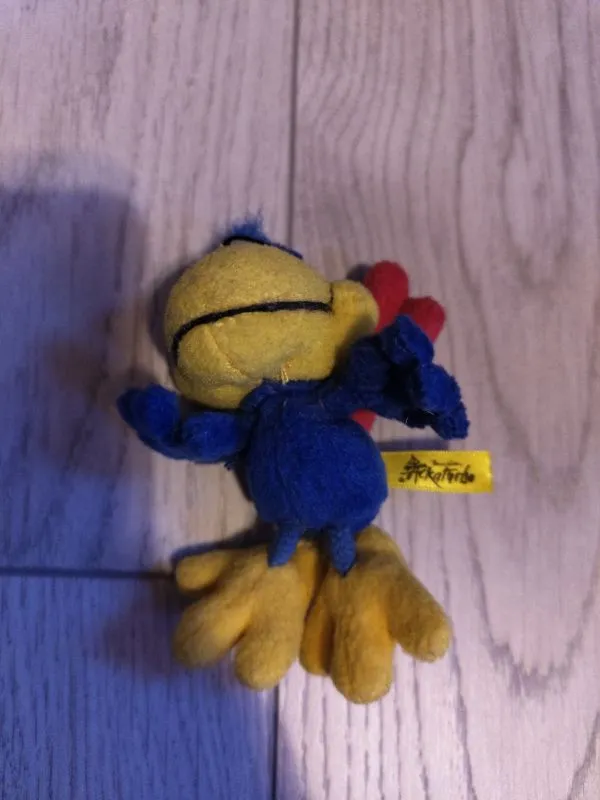 Depesche Kuscheltier Vogel Plüschtier Blau 7 cm 3