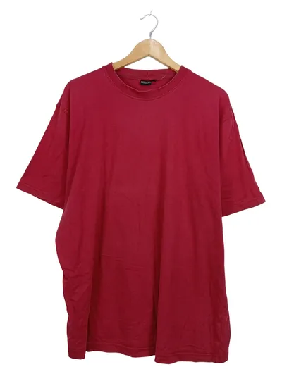 Barisal T-Shirt Herren Gr. XXL 56/58 Rot Basic Baumwolle Kurzarm