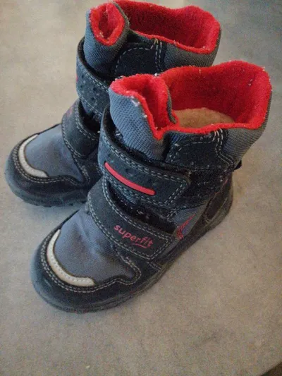 Superfit Husky Winterstiefel Kinder Gr. 26 Grau Gore-Tex Schneestiefel