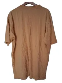 Barisal Herren T-Shirt Gelb Basic Kurzarm Baumwolle Gr. XL 56/58 2