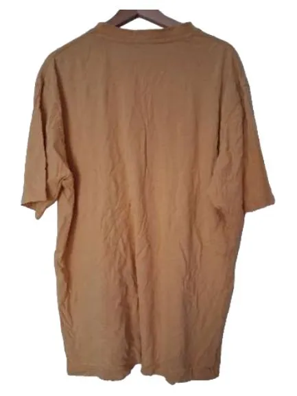 Barisal Herren T-Shirt Gelb Basic Kurzarm Baumwolle Gr. XL 56/58 2